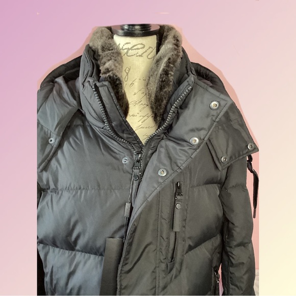 ✨Host Pick✨Marc New York Baltic Fur Trim Down & Feather Fill Parka- Sz Medium - Picture 7 of 14